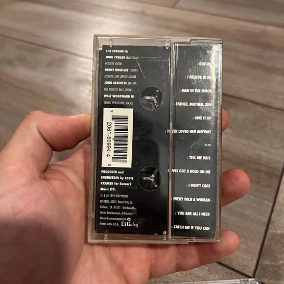 THE SCREAM - LET IT SCREAM / Vintage Cassette‎ Tape / 1991 Motley Crue - Picture 5 of 5